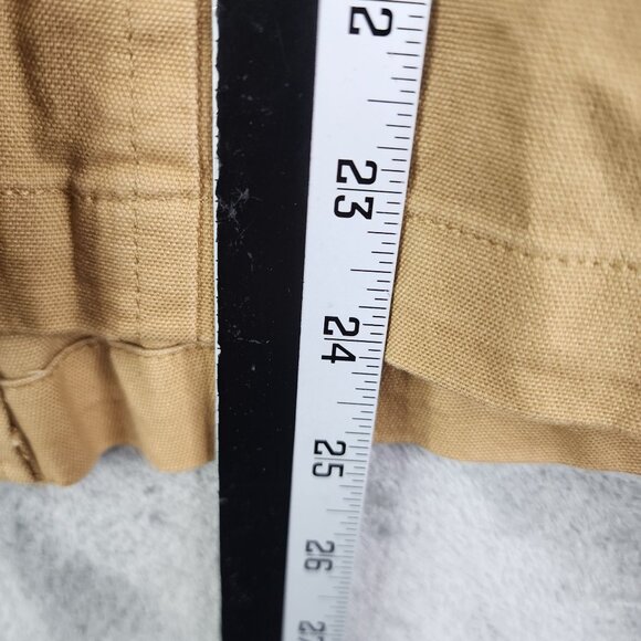 Womens Brown A.N.A Utility Jacket Button Down Long Sleeve Front Pockets Size XL - Picture 12 of 13